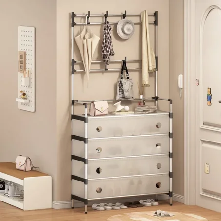 Armoire à Chaussures Multifonction – Rangement Pratique et Gain de Place