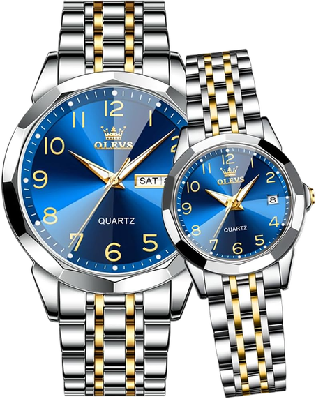 ساعة كلاسيكية للزوجين