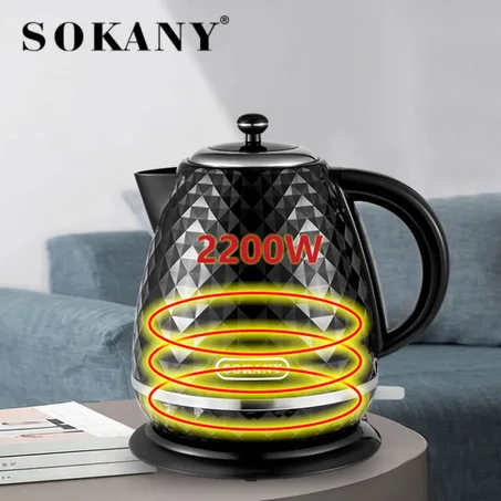 SK-1032 - Bouilloire Électrique Grande Capacité 1,7L