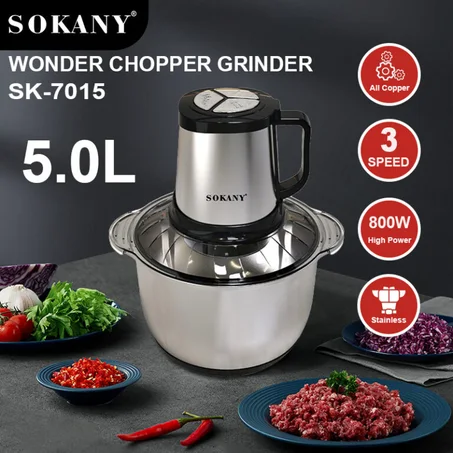 SK-7015 - Hachoir à Viande Électrique 5L de Verizon Boutique