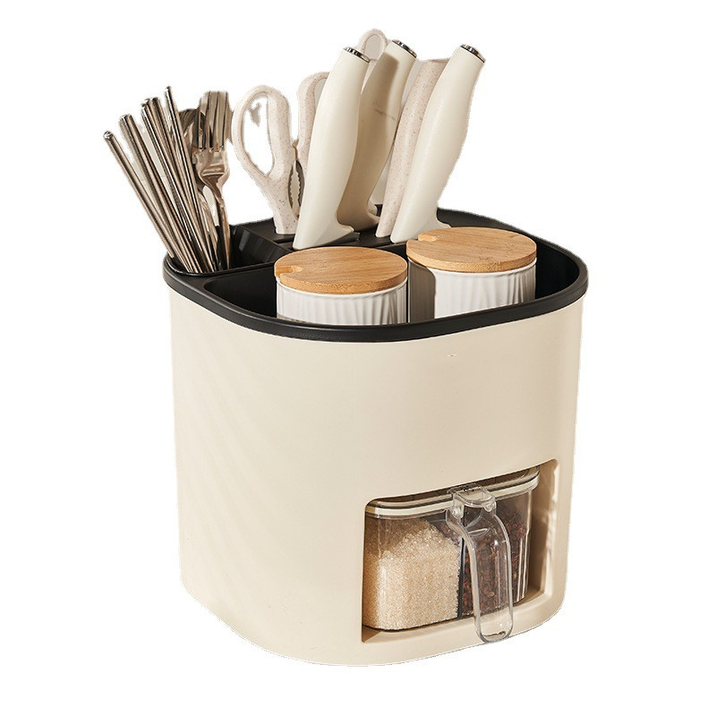 Storage Bucket and Spice Box