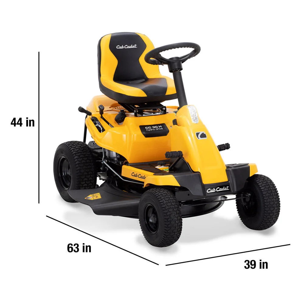 Cub Cadet CC 30 H Rear Engine Riding Mower | 10.5 HP Briggs & Stratton, 30