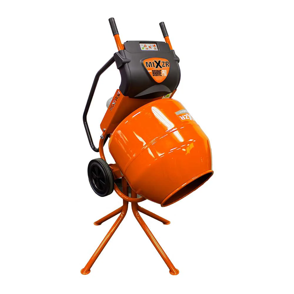 Brave GPE211005 MIXZR 5-Cu. Ft. Direct Drive Cement Mixer Includes Stand
