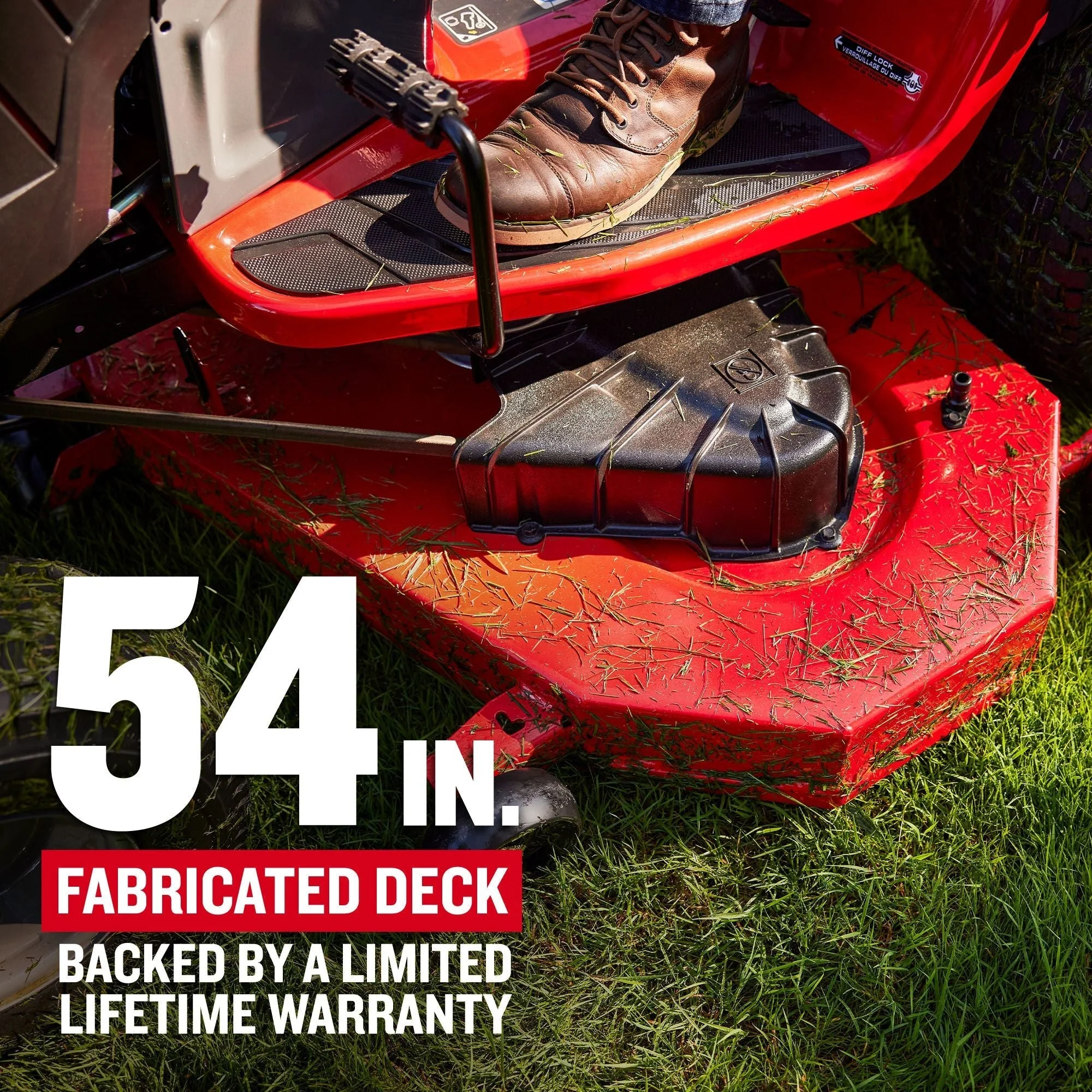 CRAFTSMAN T4400 | Riding Lawn Mower | 54-in Fabricated Deck | 24-HP Kawasaki V-Twin FR Engine | TURNTIGHT 5 in. Turning Radius