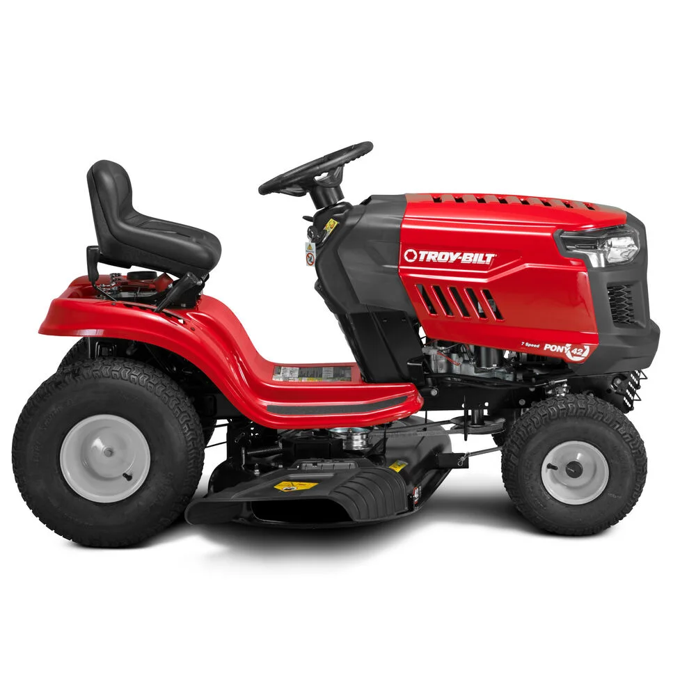 Troy-Bilt Pony 42 Riding Lawn Mower | 547cc Troy-Bilt Engine | 42