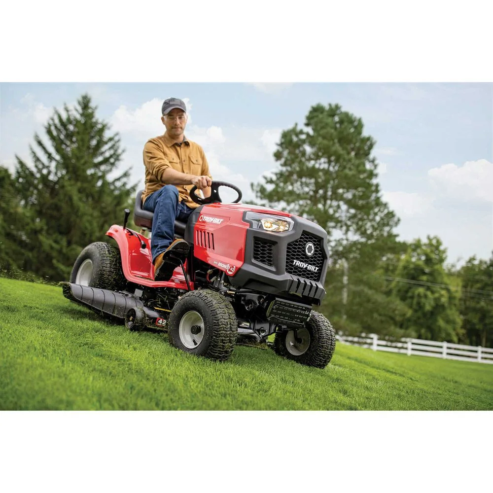 Troy Bilt Bronco 42 Riding Lawn Mower | 547cc Troy-Bilt engine | 42