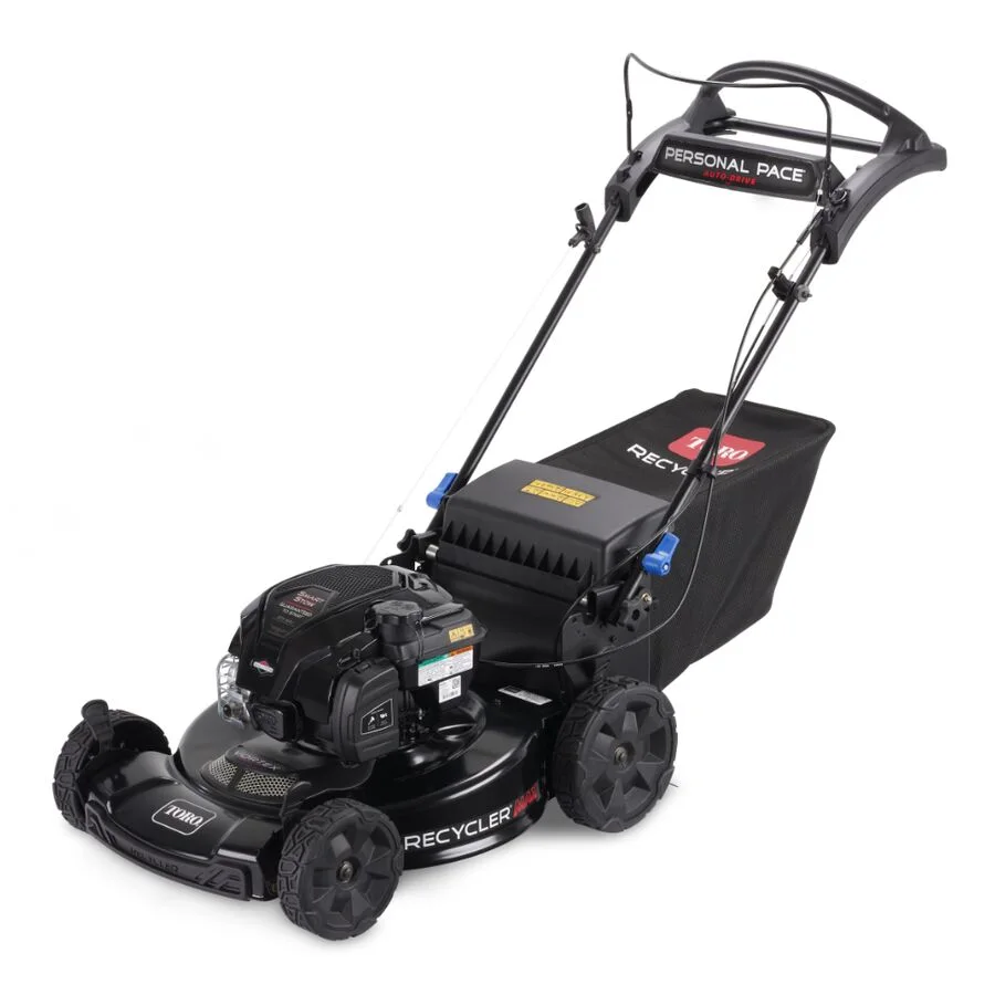 Toro Recycler Max Mower 163cc Briggs Engine Personal Pace with Smart Stow & Spin-Stop (22