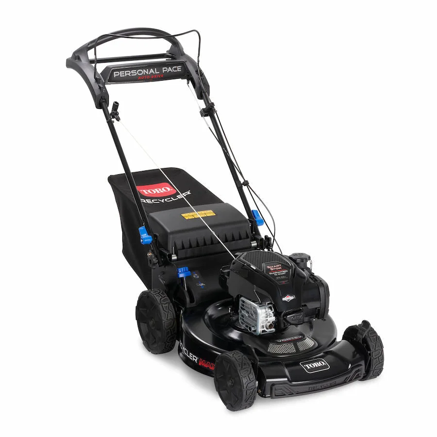 Toro Recycler Max Mower 163cc Briggs Engine Personal Pace with Smart Stow (22