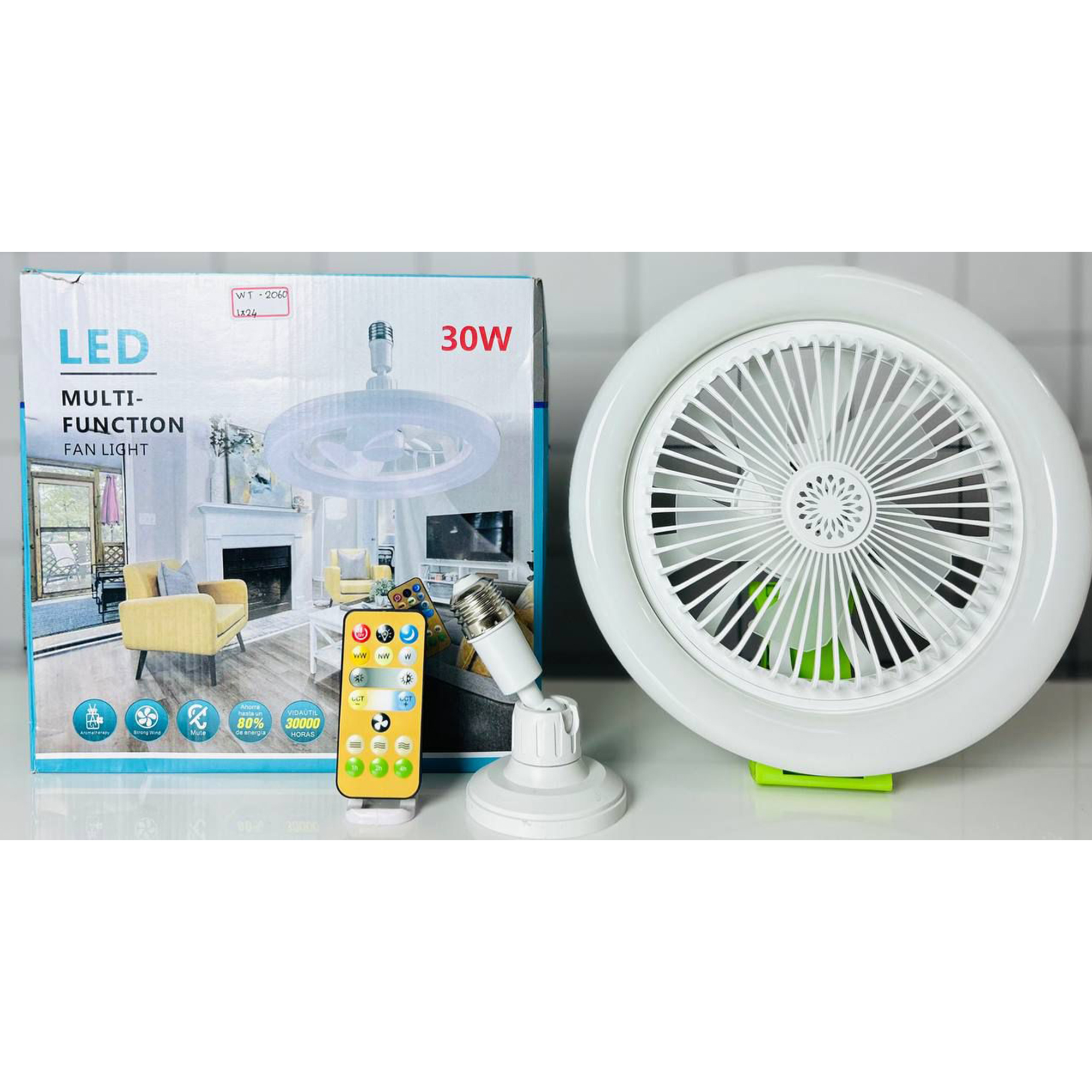 Modern fan and lighting