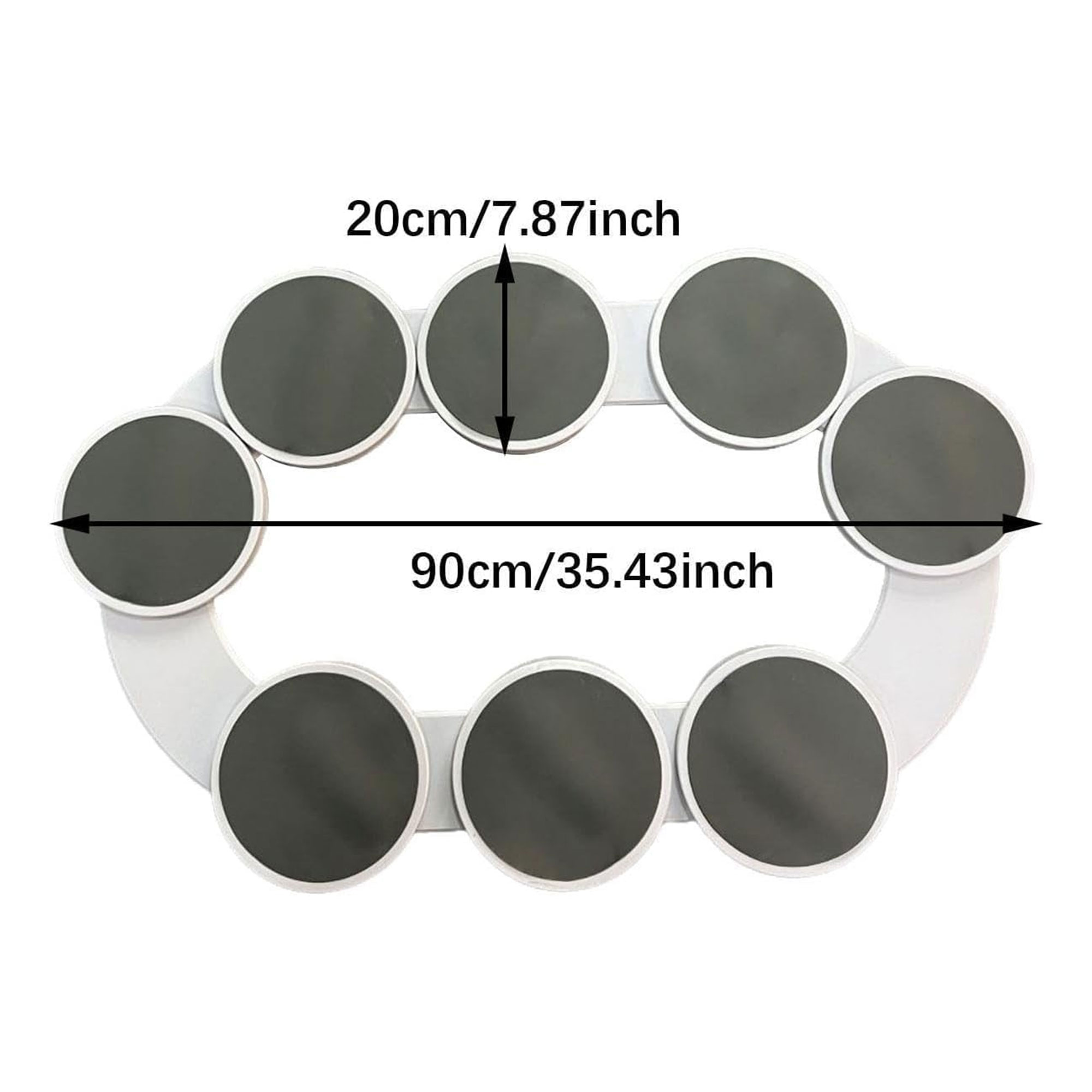 Portable Rotating Food Organizer Tray