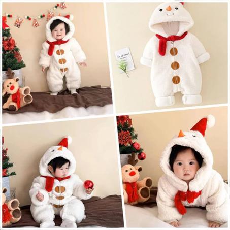 🤩 بدلة رجل الثلج للأطفال 🤩