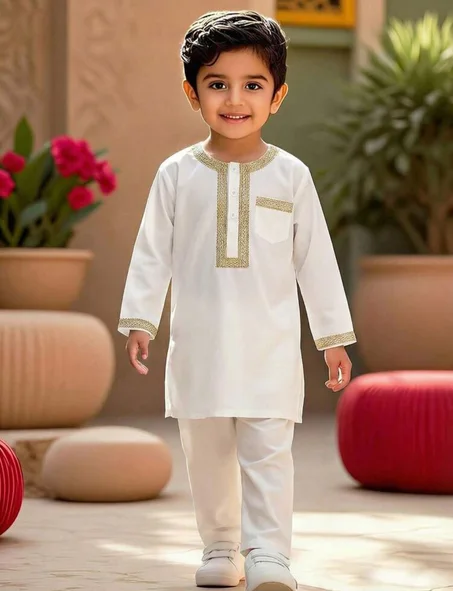 طقم أطفال تقليدي ❤️🌛