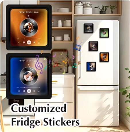 Fridge Magnet Music Music