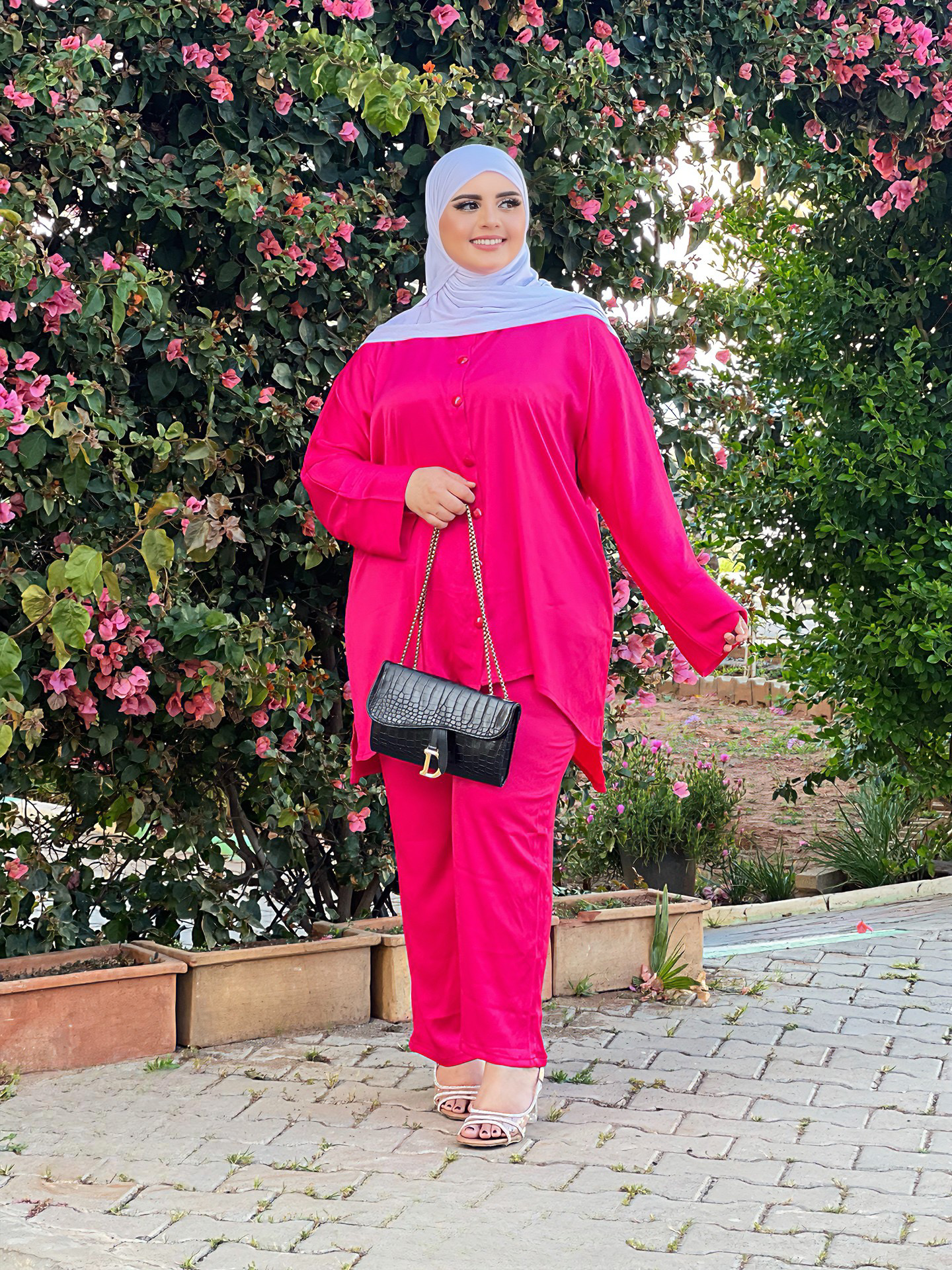 🌸أنصومبل ستان صدفة–لمسة ديال النعومة والأناقة🌸