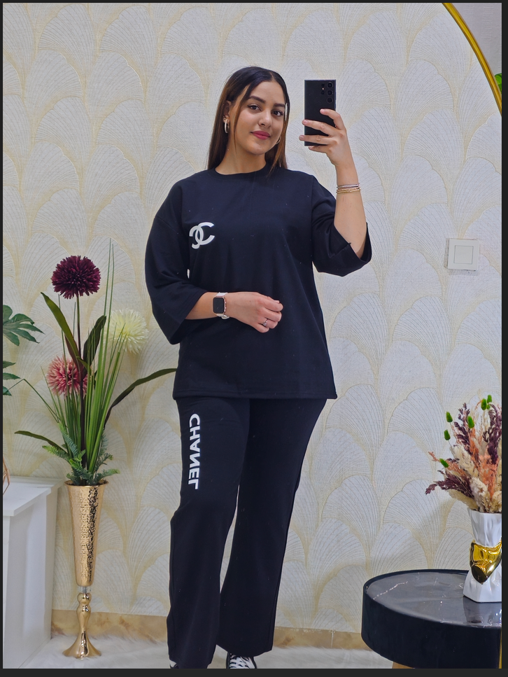 🌸 Ensemble Chanel – أناقة صيفية بلمسة تركية 🌸