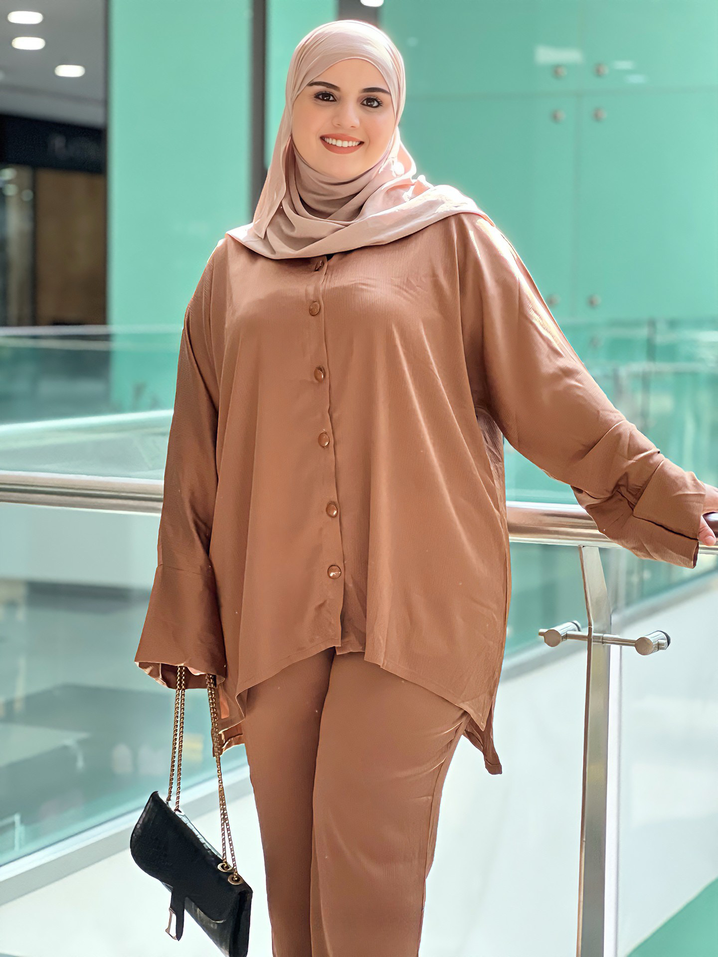 🌸أنصومبل ستان صدفة–لمسة ديال النعومة والأناقة🌸