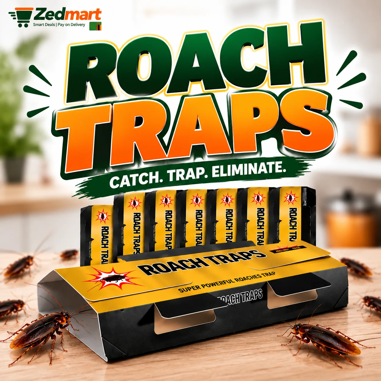 ROACH TRAPS