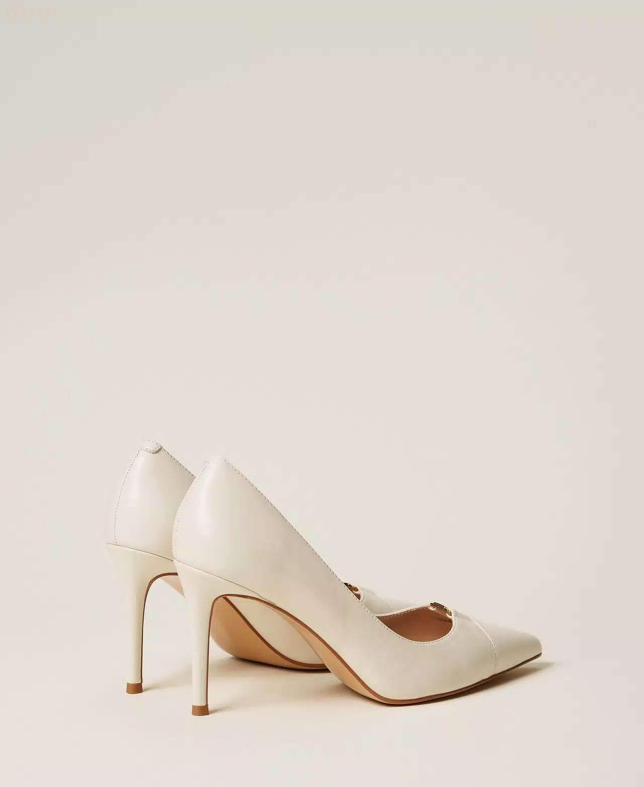 Escarpins hauts en cuir