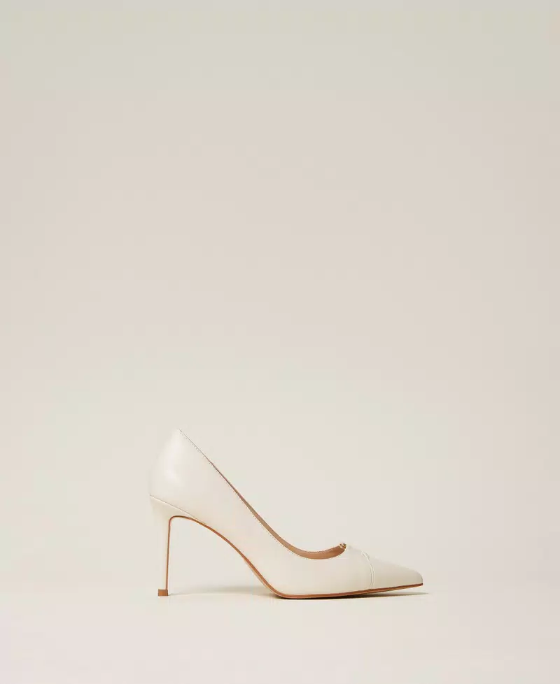 Escarpins hauts en cuir