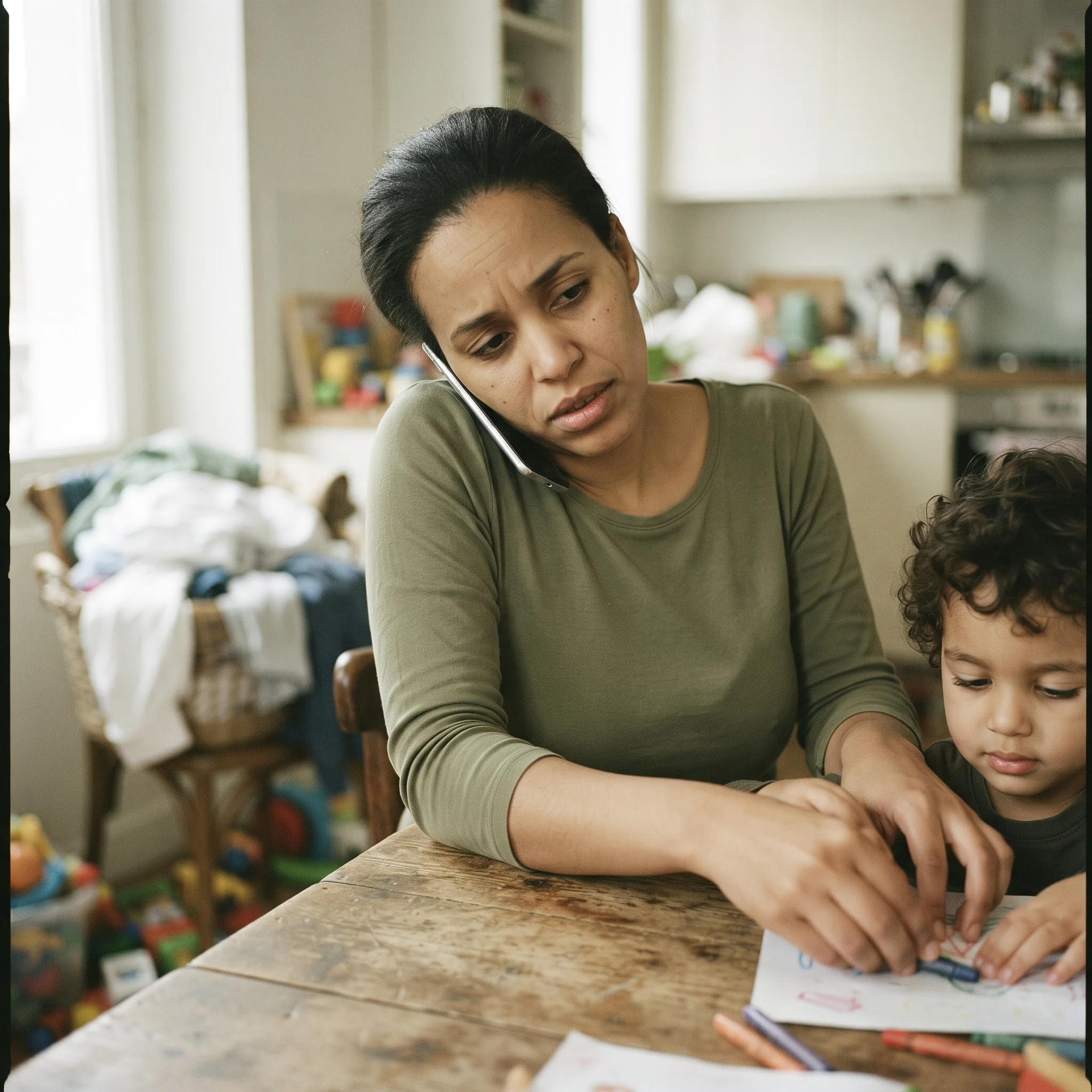 La charge mentale d'une maman