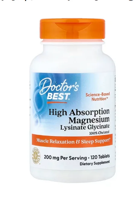 دكتورز بيست‏, مغنيسيوم عالي الامتصاص، 120 قرصًا (100 ملجم لكل قرص)