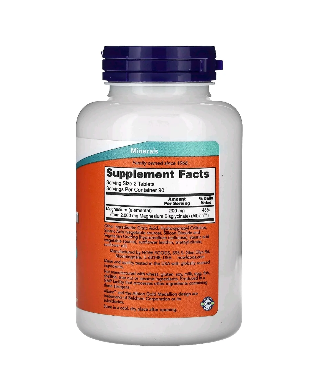Magnesium glycinate (180 قرص)
