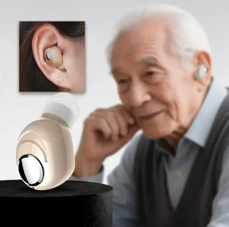 Small hearing amplifier