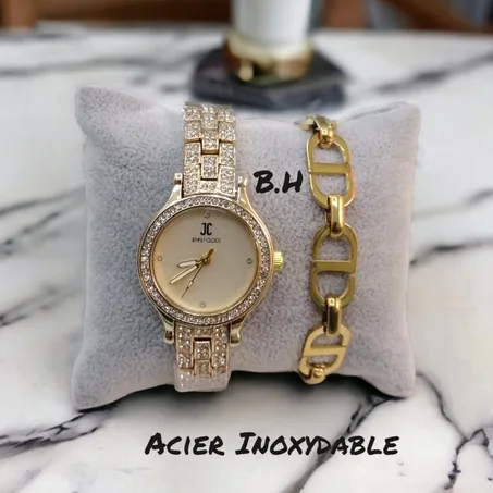 Ensemble Montre et gourmette