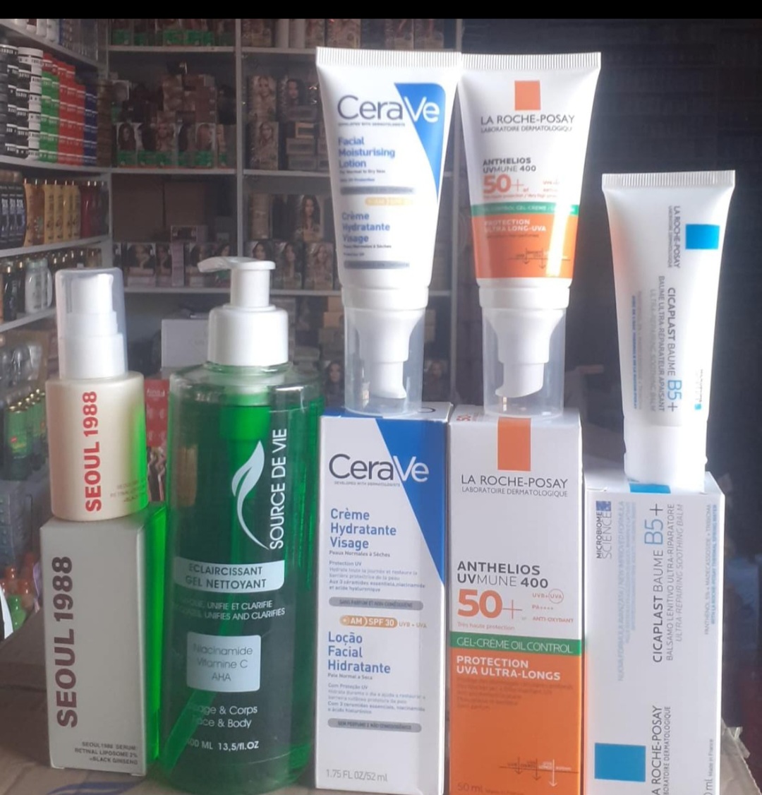 العرض محدود "روتين كامل لبشرة ناعمة، صحية ومحمية 🌟 – 5 منتجات بسعر واحد + توصيل مجاني!"