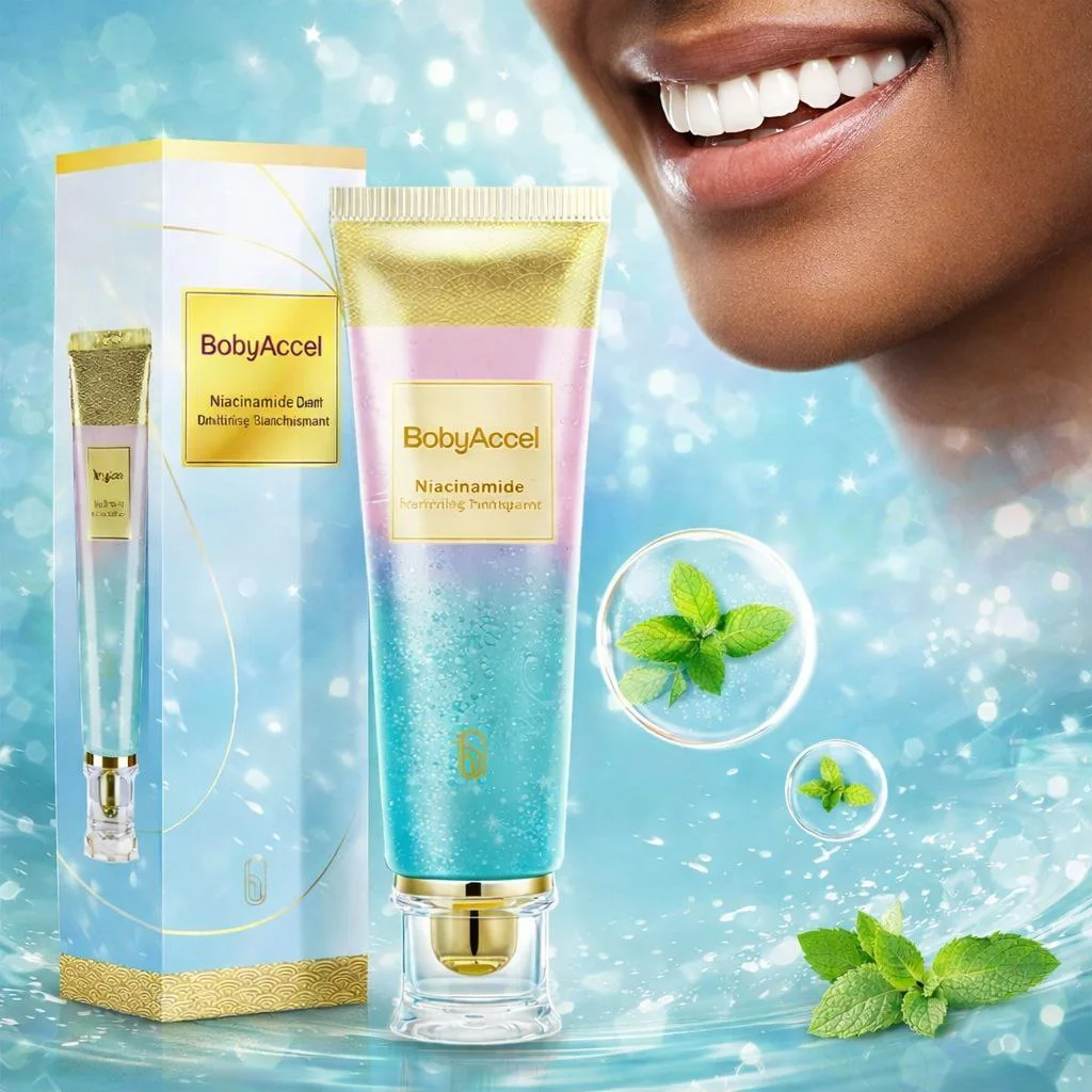 👉 Dentifrice Blanchissant à la Niacinamide – Anti-Taches & Haleine Fraîche
