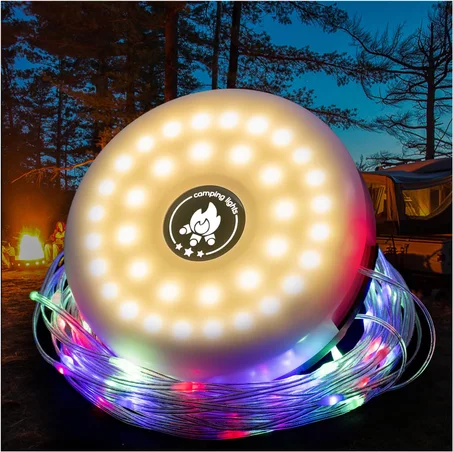 Bande de lampe de camping à LED Atmosphère Longueur 10M Étanche