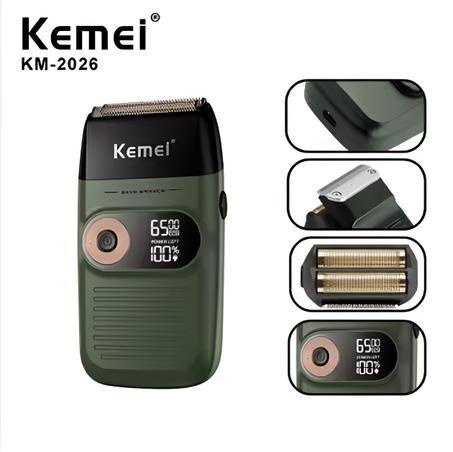 KEMEI KM 2026- Rasoir de visage pour Homme