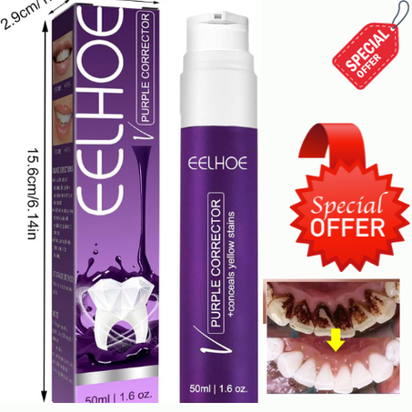 معجون اسنان رغوي لتبييض الاسنان والعناية باللثة وازالة التصبغات وتقليل الاصفرار⭐️⭐️⭐️⭐️⭐️