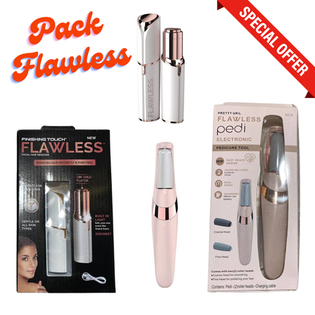 قلم ازالة الشعر + جهاز تشقق القدمين ⭐️⭐️⭐️⭐️⭐️