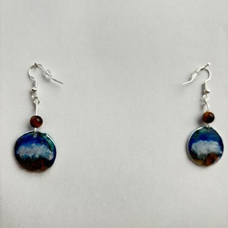 Boucles d'oreilles Océan