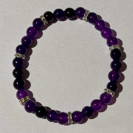 Bracelet améthyste / Sérénité