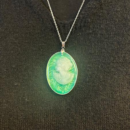 Camée Joséphine ( vert )