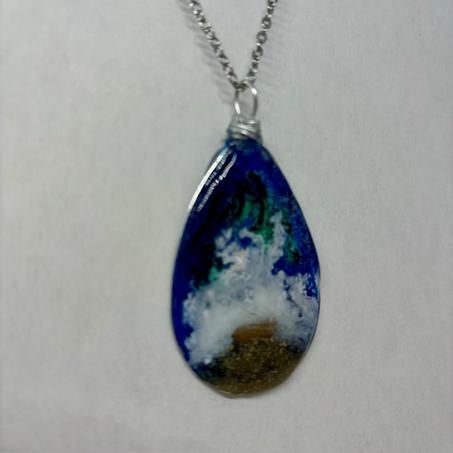 Pendentif Goutte d'Océan