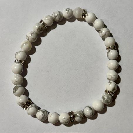 Bracelet Howlite / Paix intérieure