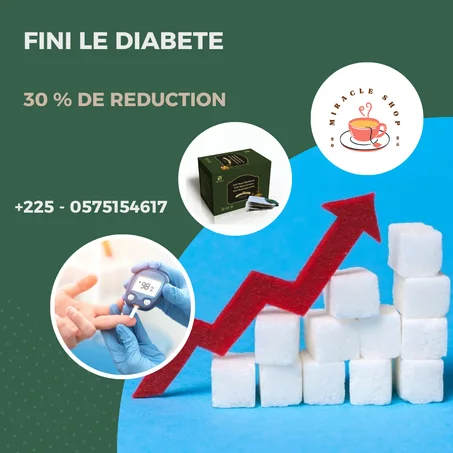 Thé naturel contre le diabète, l'hyperglycémie et l'hypertension pour réduire le taux de glycémie et la tension artérielle