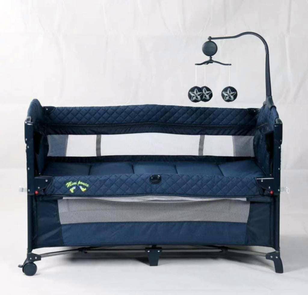 Lit Parapluie Bébé Multifonction – Avec Matelas & Mobile Musical