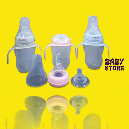 biberon cuillere en silicone + titine