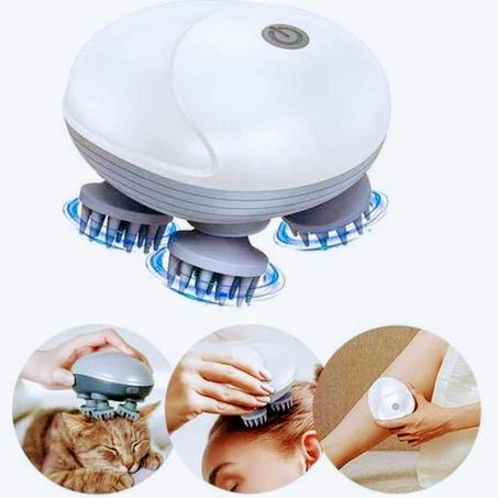 مدلك فروة الرأس – لتحفيز الدورة الدموية وتخفيف التوتر وتعزيز نمو الشعر