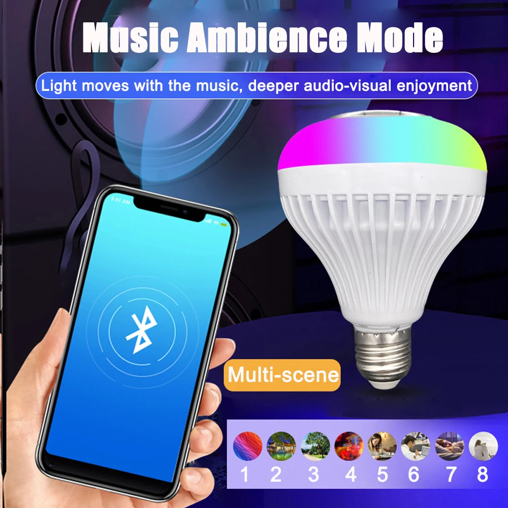 Ampoules De Musique Bluetooth