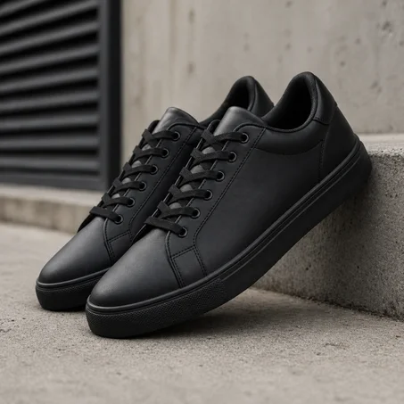 Black Streetwear Sneakers