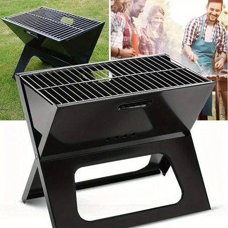 شواية الشواء المحمولة قابلة للطي✨👌