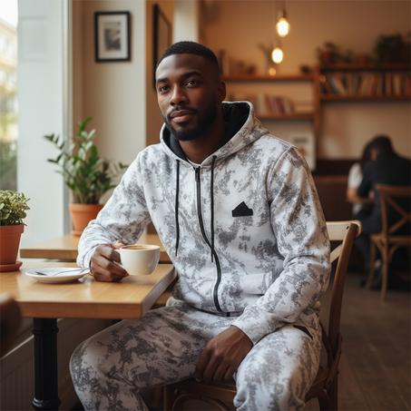 ENSEMBLE ADIDAS NOIR ET BLANC