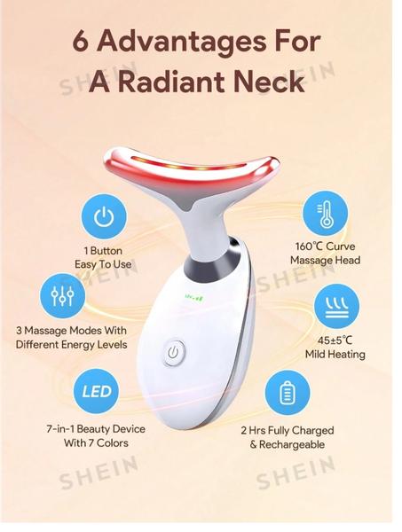Teckwe جهاز تدليك الرقبة والوجه
