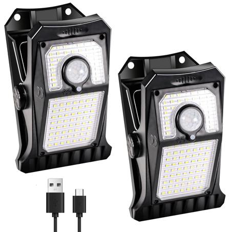 كشاف ذكي خارجي ضد الماء مع حساس حركة