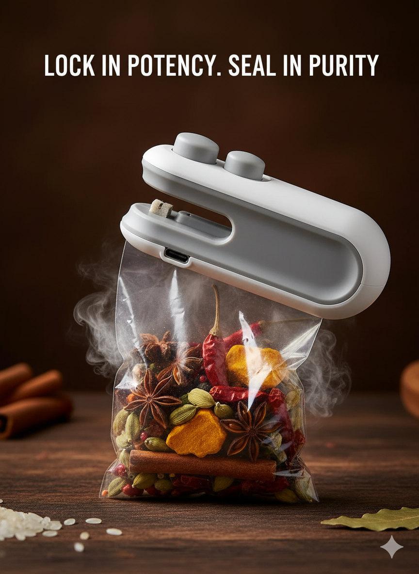 آلة ختم الأكياس المحمولة